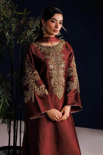 Baroque - Pret Formal | EMBROIDERED SHEESHA SILK PR-1313