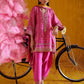 Farah Talib Aziz Mayna Festive Prints '25 - Nazli Hot Pink Shirt And Dupatta