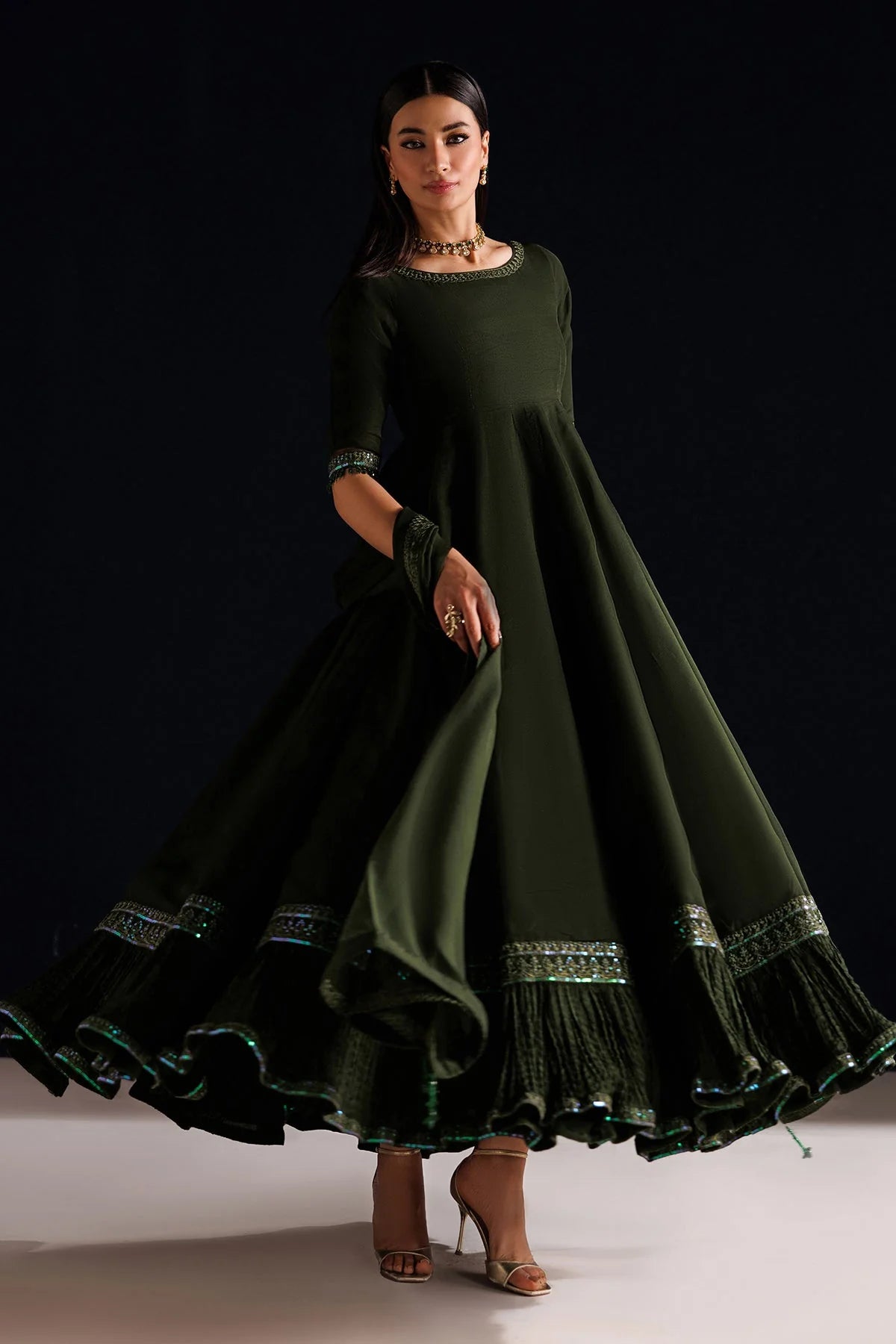 Baroque - Pret Formal | EMBROIDERED CHIFFON PR-1316