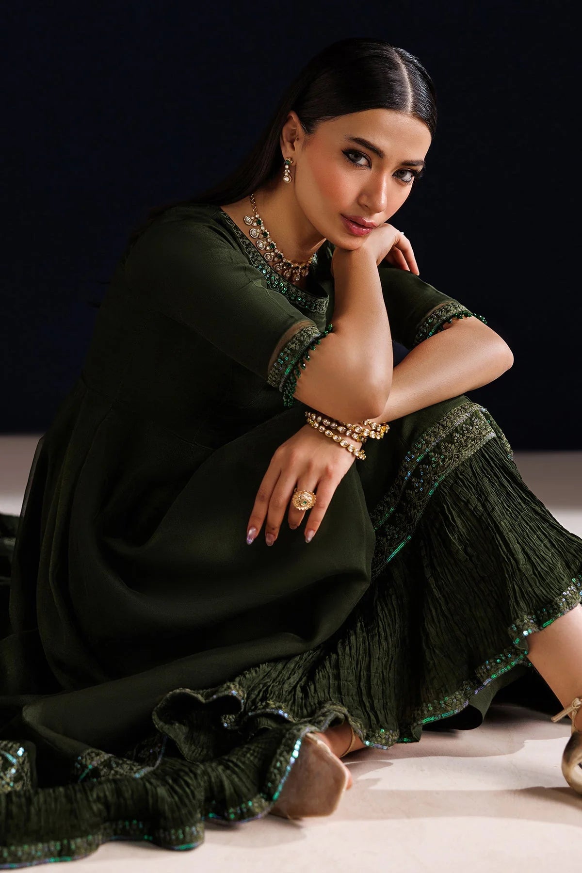 Baroque - Pret Formal | EMBROIDERED CHIFFON PR-1316