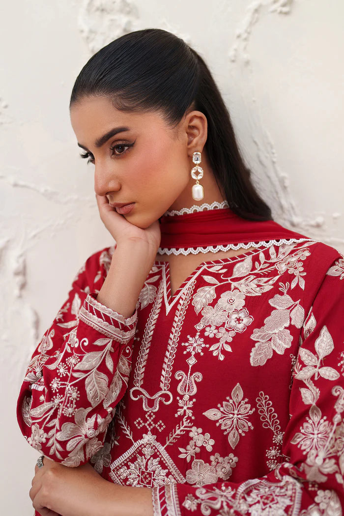 BAROQUE | EMBROIDERED RAW SILK SF-4386