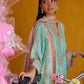 Farah Talib Aziz Mayna Festive Prints '25 - Juni Aqua Shirt And Dupatta