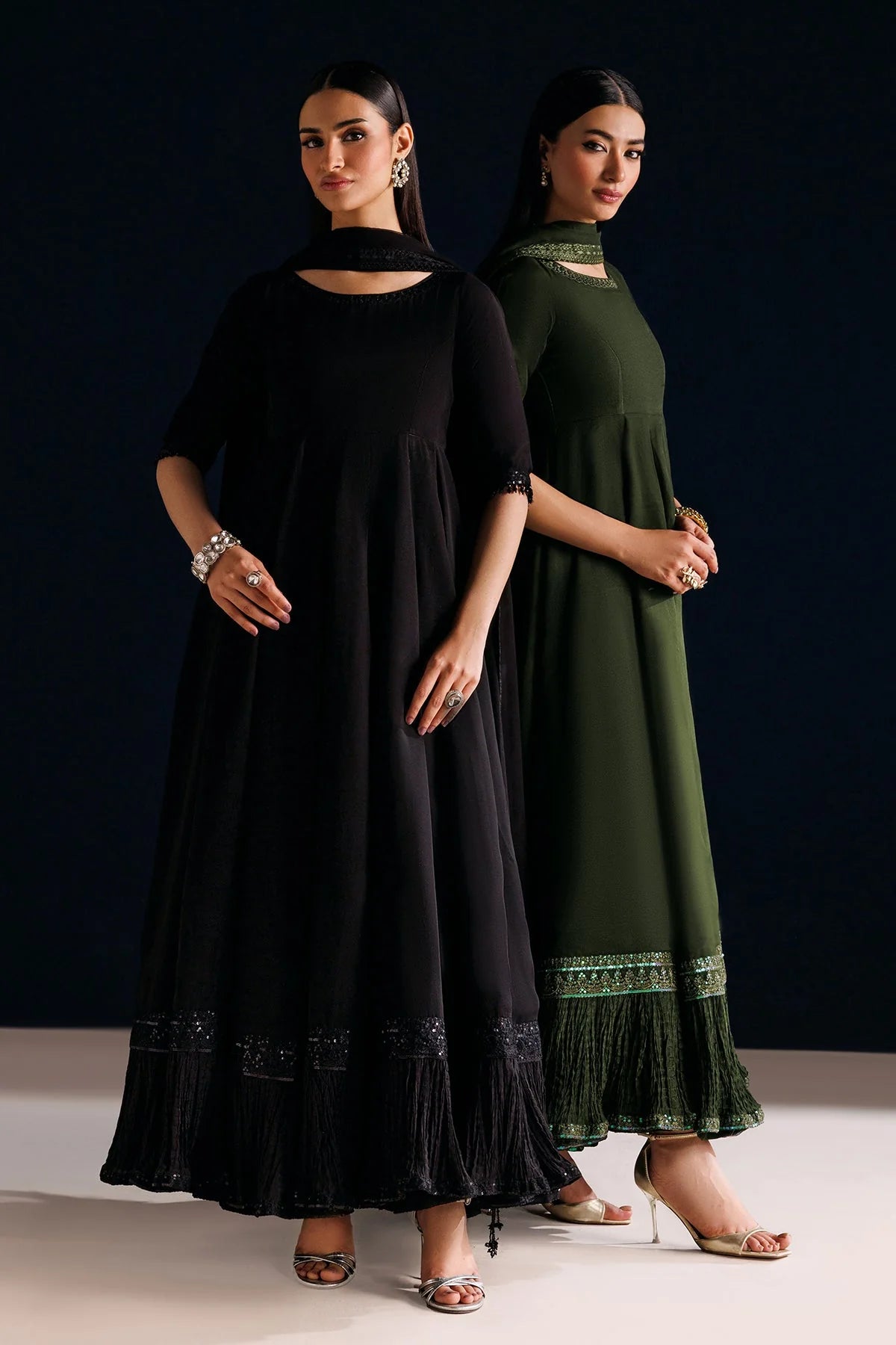 Baroque - Pret Formal | EMBROIDERED CHIFFON PR-1316