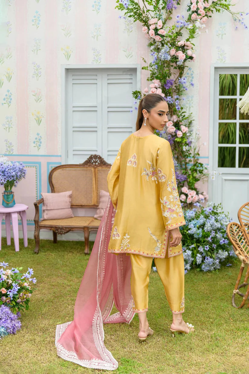 Custard | Zarayna-Festive Formals '25 | Flairs Studio