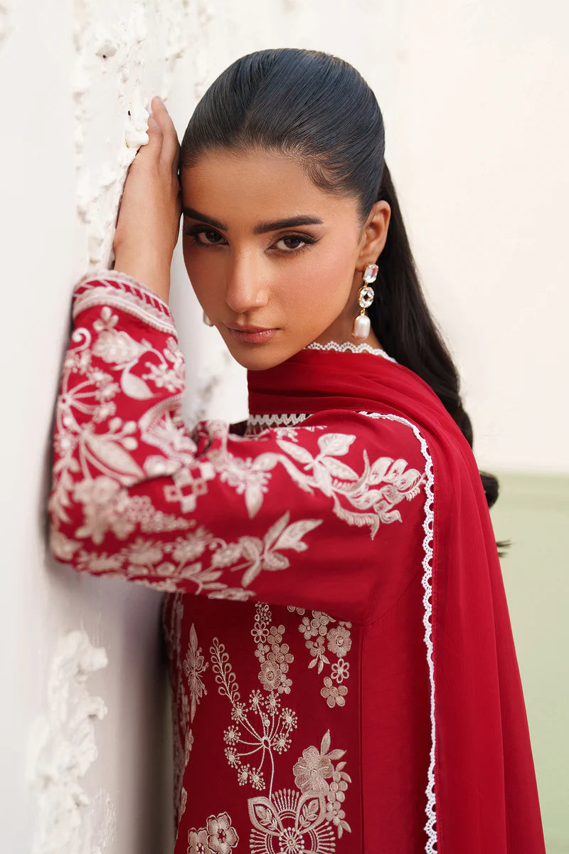 BAROQUE | EMBROIDERED RAW SILK SF-4386