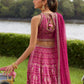 Farah Talib Aziz Mayna Festive Luxe Pret '25 - Orchid Lehnga Choli