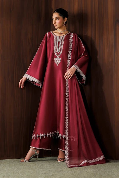 Baroque - Pret Formal | EMBROIDERED SHEESHA SILK PR-1289