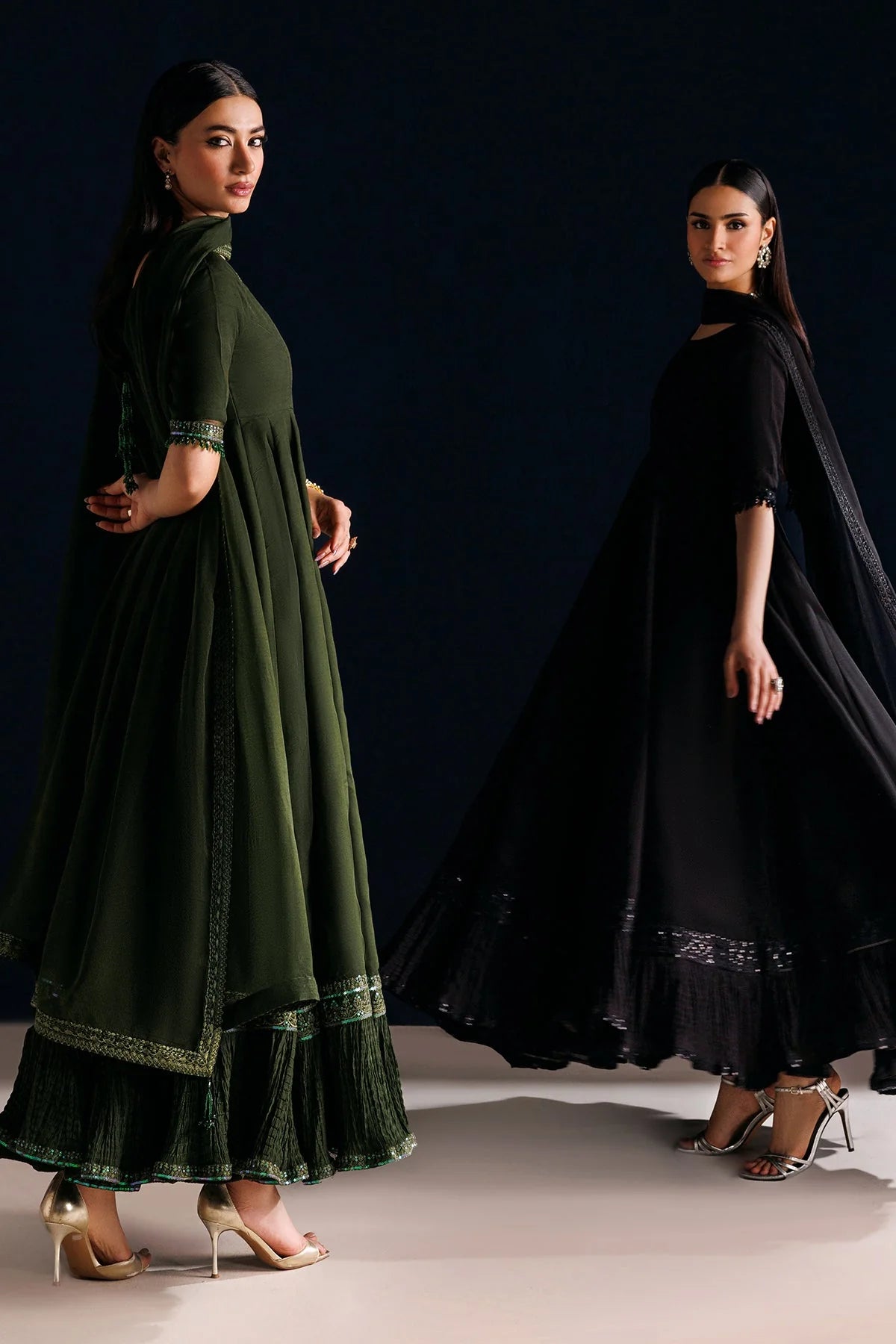 Baroque - Pret Formal | EMBROIDERED CHIFFON PR-1317