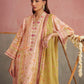 Farah Talib Aziz Mayna Festive Prints '25 - Eda Apricot Shirt And Dupatta