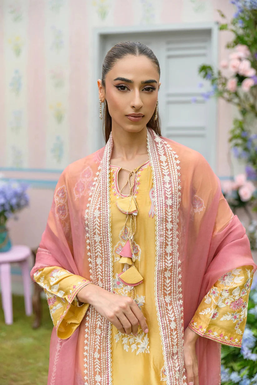 Custard | Zarayna-Festive Formals '25 | Flairs Studio