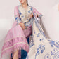 3 Pc Unstitched Embroidered Lawn Suit - MB-CUSV13-09B