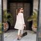 Sak Atelier Co-Ord Sets -White Boucle Set