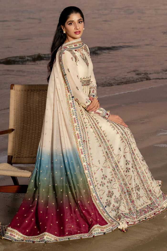 Embroidered Luxury Lawn SL25-D9 | Jazmin