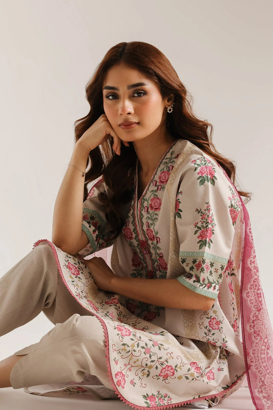 ETHNC EMBROIDERED SUIT (E1015/203/524)