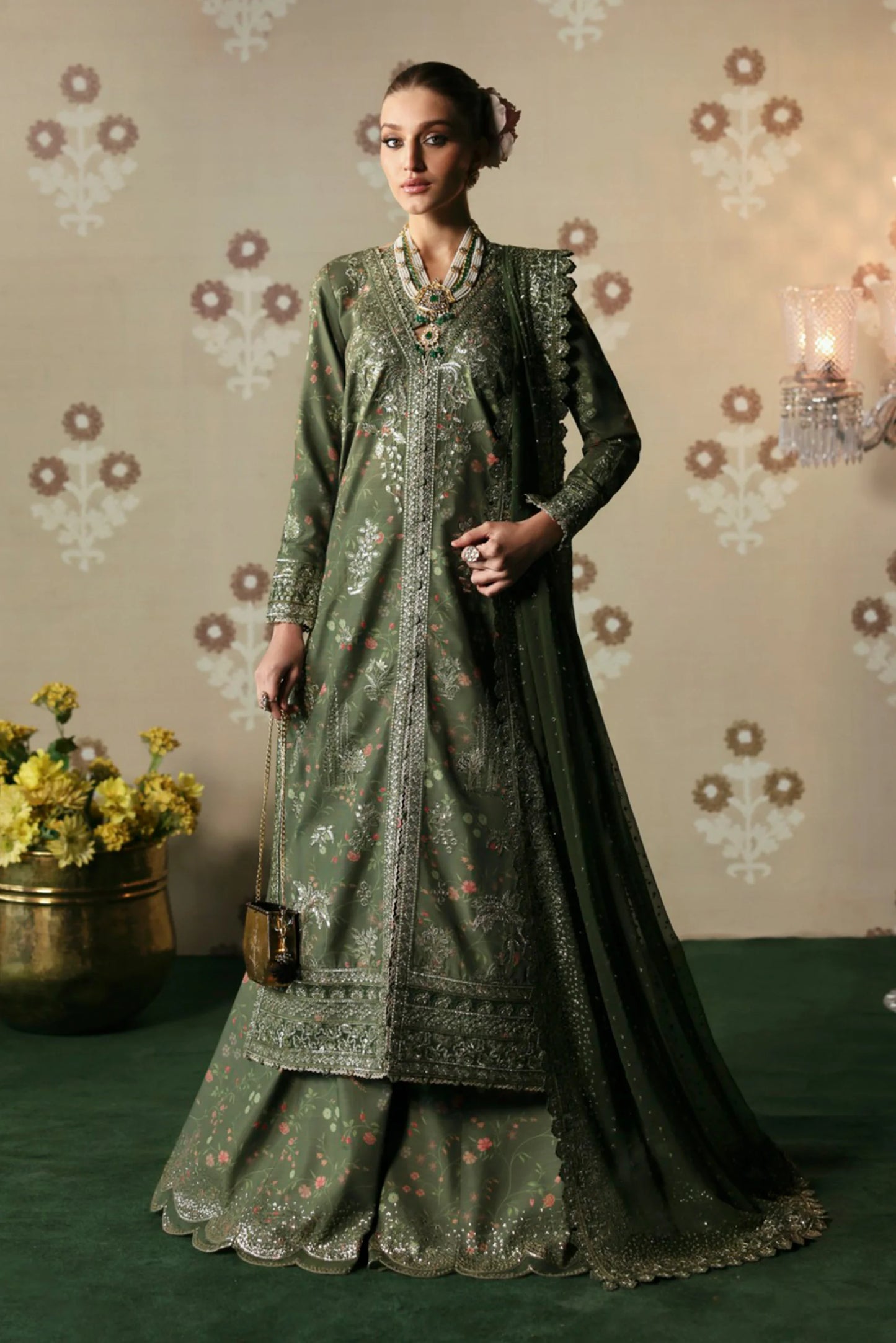 Afrozeh Divani Silk - Zeba