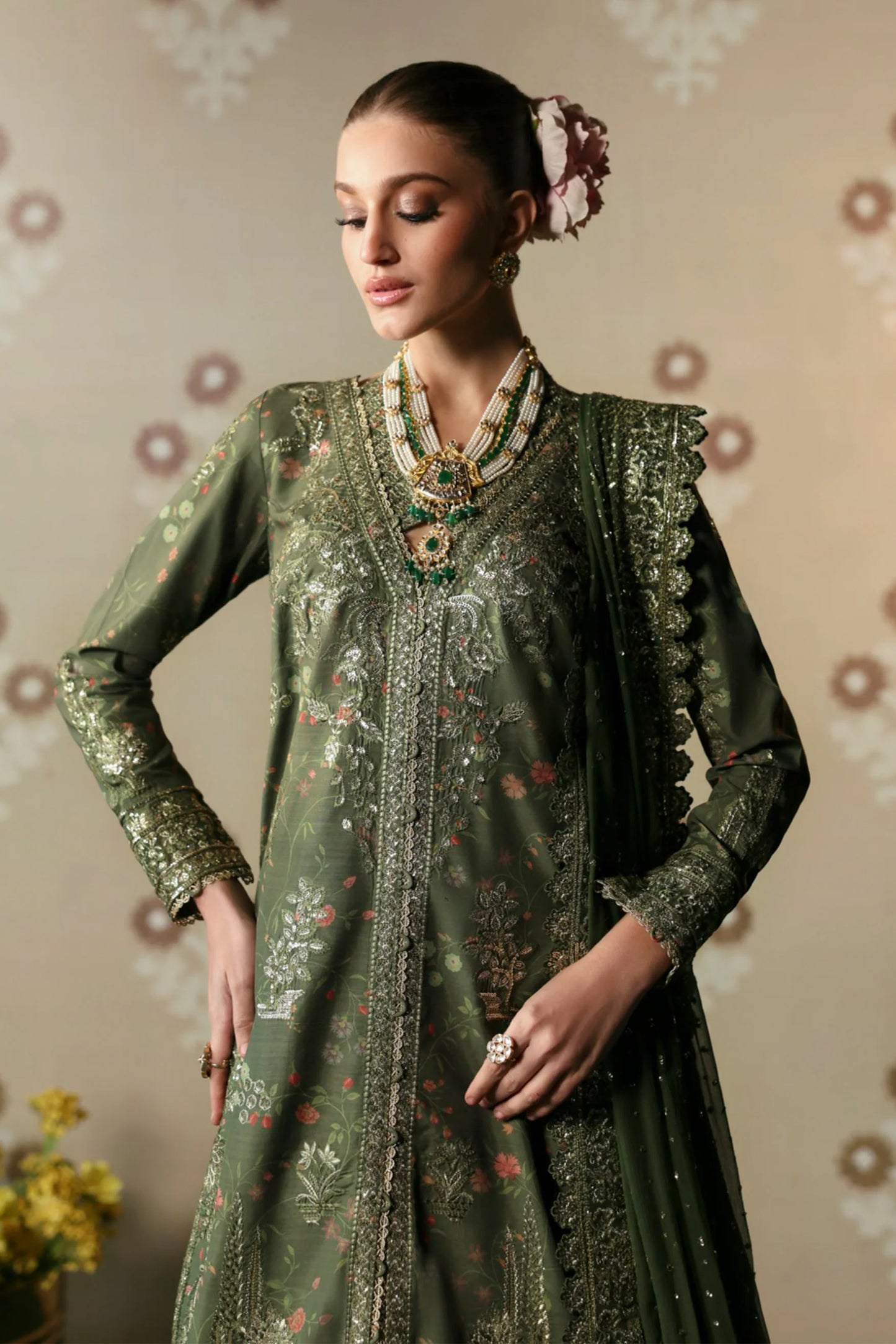 Afrozeh Divani Silk - Zeba