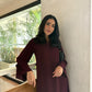BURGUNDY ELLIE SET | Sak Atelier