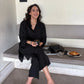 Sak Atelier Black Linen Willow Set