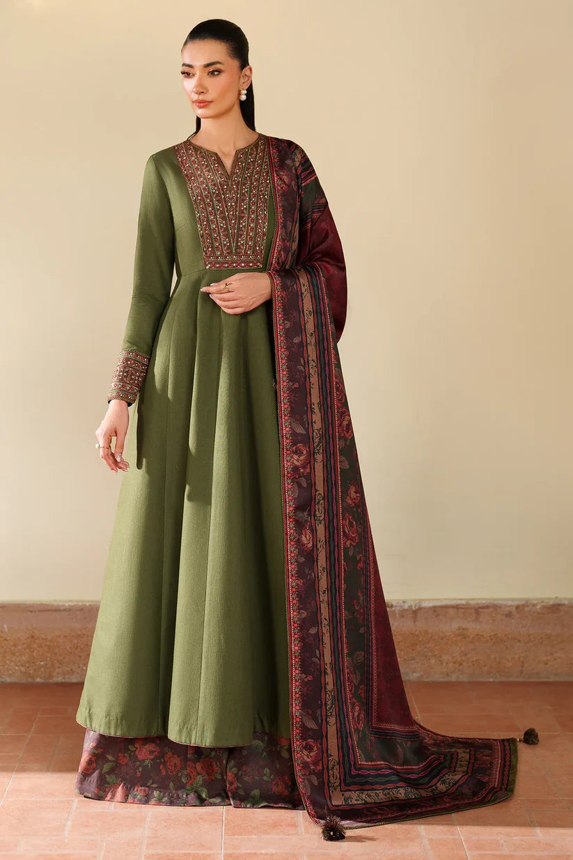 JZ-UW-D0197-0 | EMBROIDERED KHADDAR | Jazmin