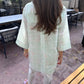 Sak Atelier Green Lawn Toby Tunic with Tulip Shalwar