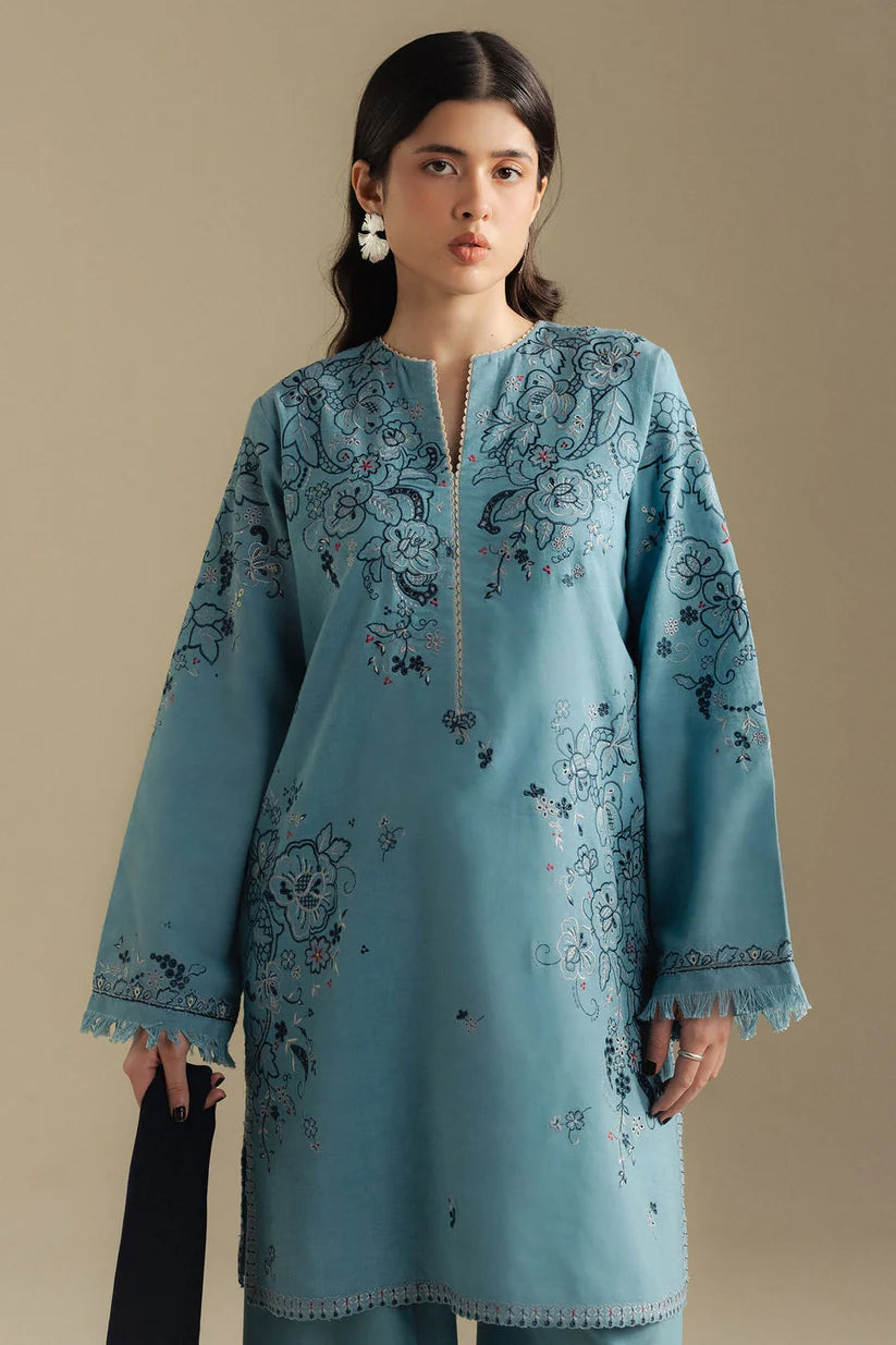 LAUREL-9B | Coco Winter Unstitched’25 | Zara Shahjahan