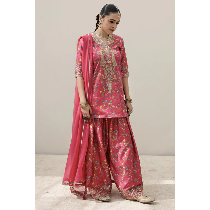 Printed Candy Pink Outfit | Choti Eid' 26 | DYOT