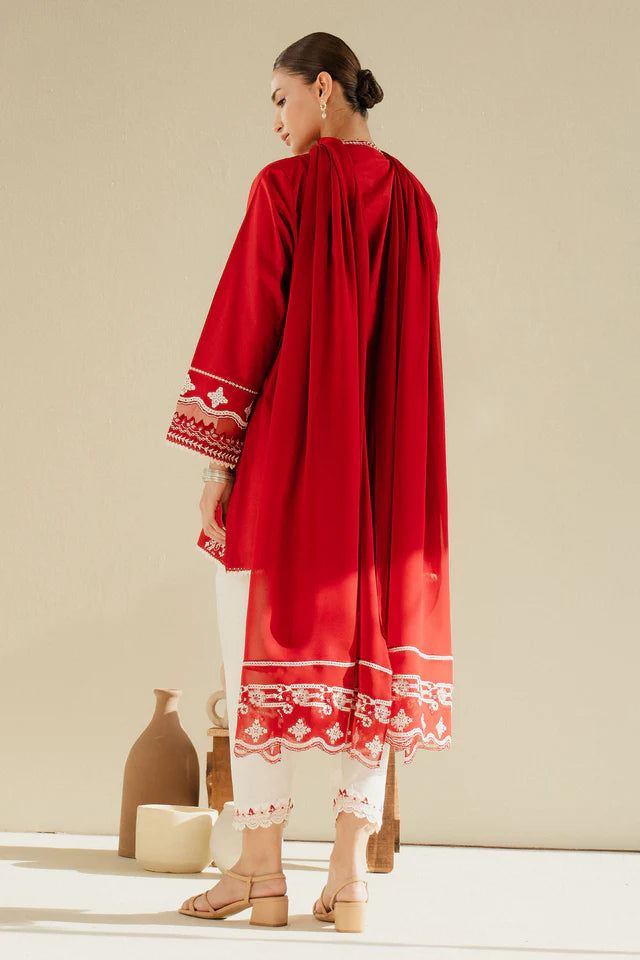 Zara Shahjahan Embroidered Pret '25 - CR25P0224