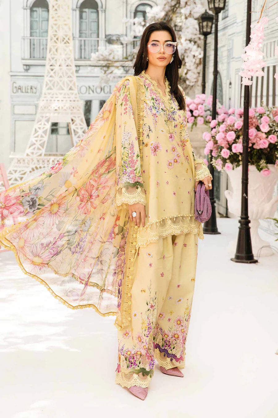 Maria.B Unstitched Mprints '25 - MPT-2603-A