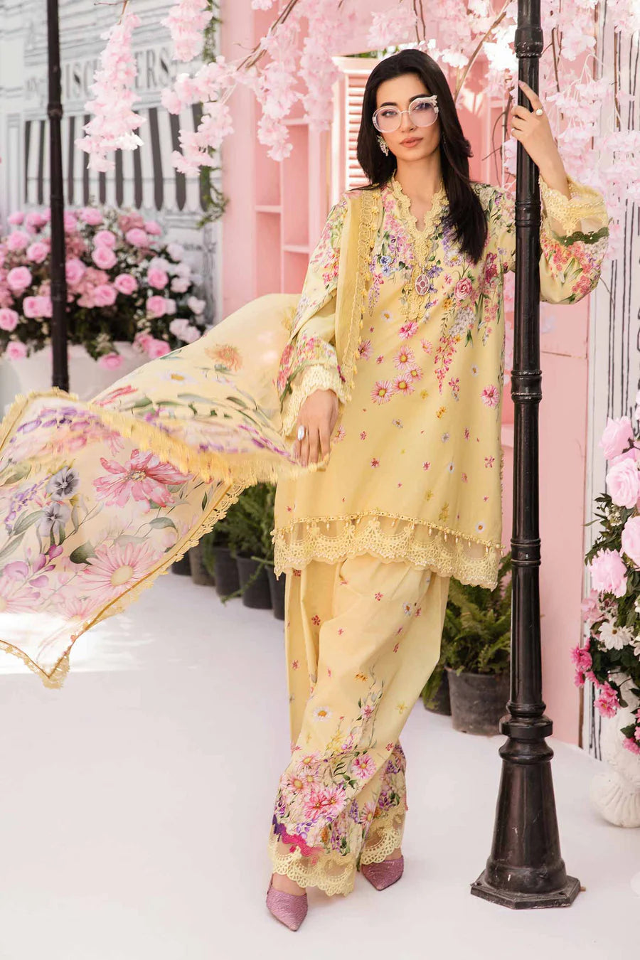 Maria.B Unstitched Mprints '25 - MPT-2603-A