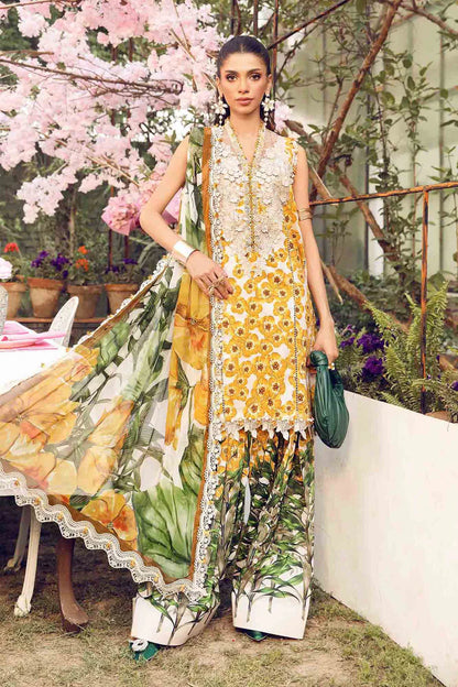 Maria.B Unstitched Mprints '25 - MPT-2606-A