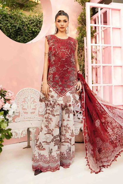 Maria.B Unstitched Mprints '25 - MPT-2608-A