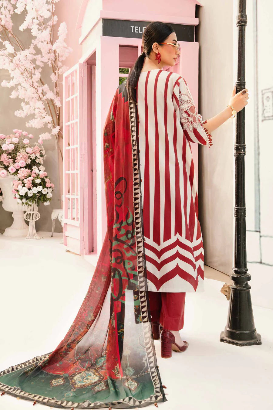 Maria.B Unstitched Mprints '25 - MPT-2609-A