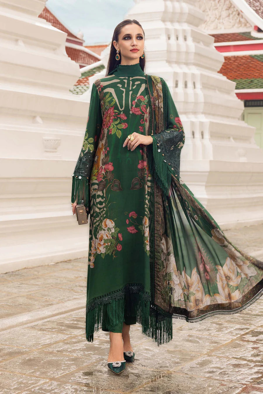 MARIA B Mprints 2025 | Winter Collection | MPT-2810-A