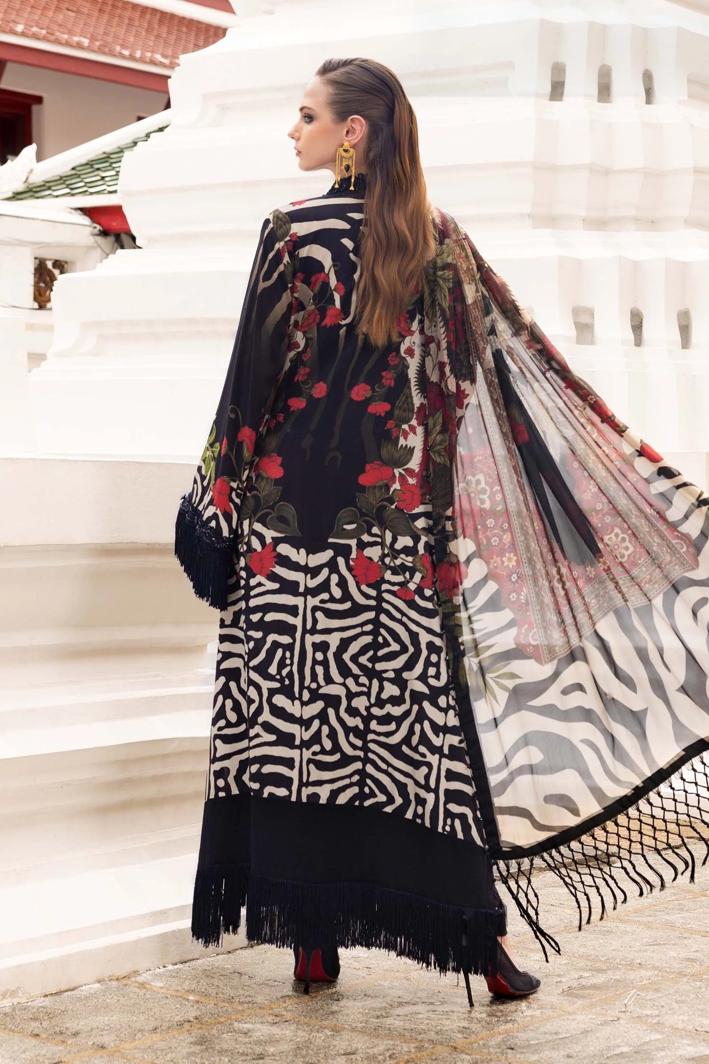 MARIA B Mprints 2025 | Winter Collection | MPT-2810-B