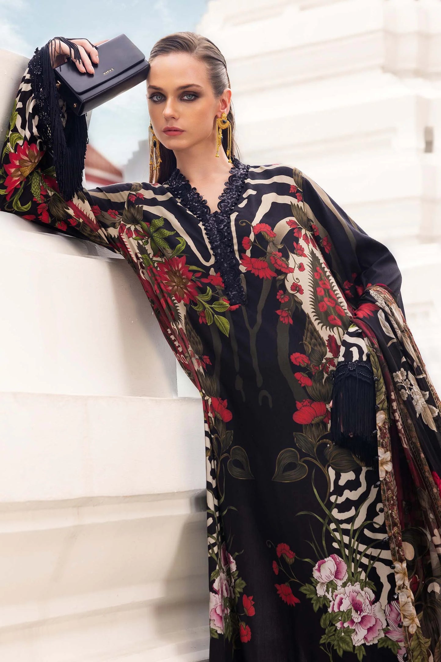 MARIA B Mprints 2025 | Winter Collection | MPT-2810-B