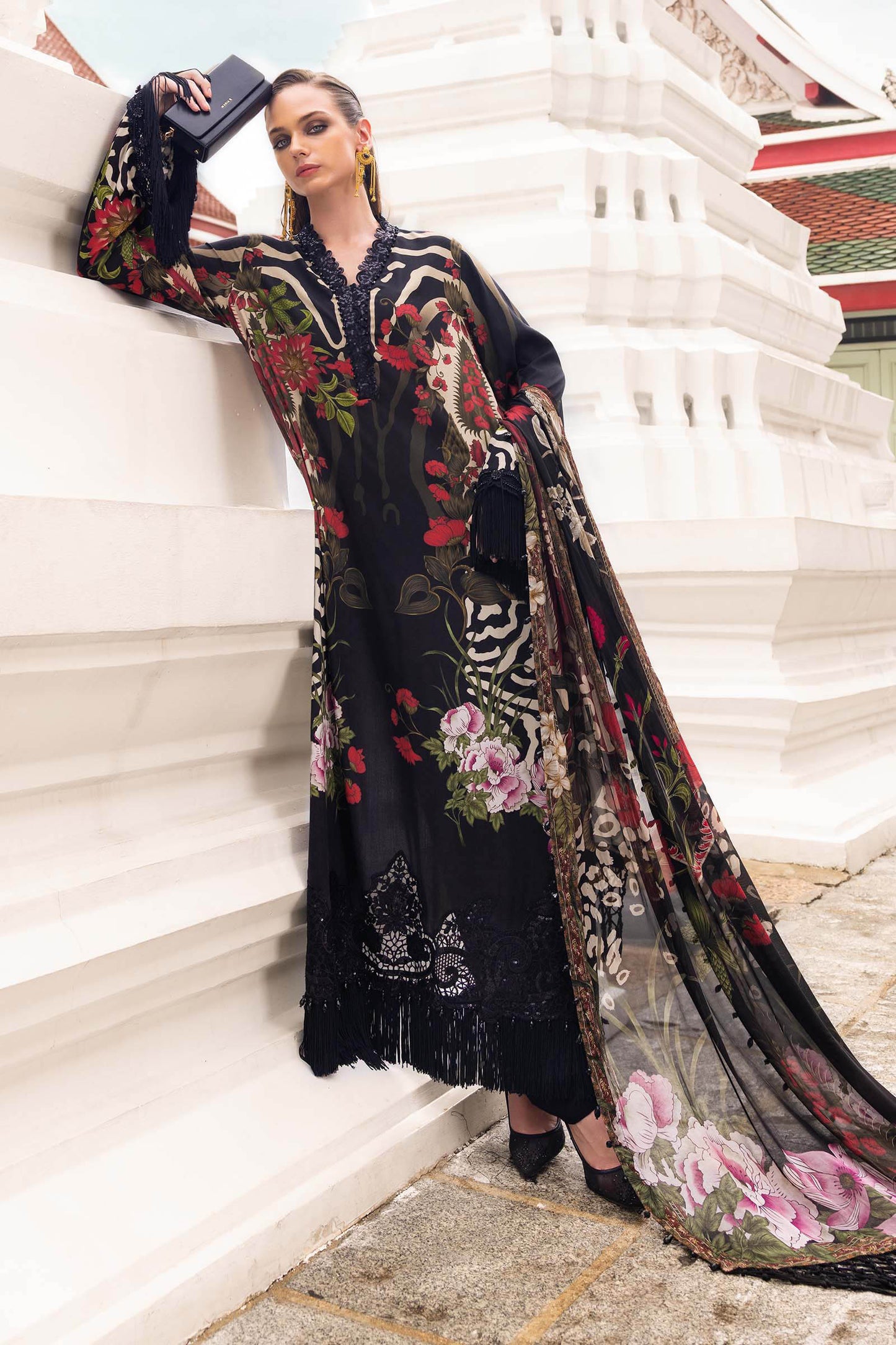 MARIA B Mprints 2025 | Winter Collection | MPT-2810-B