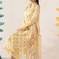 3 Piece Embroidered Lawn Suit - MPS-3001-A-Small