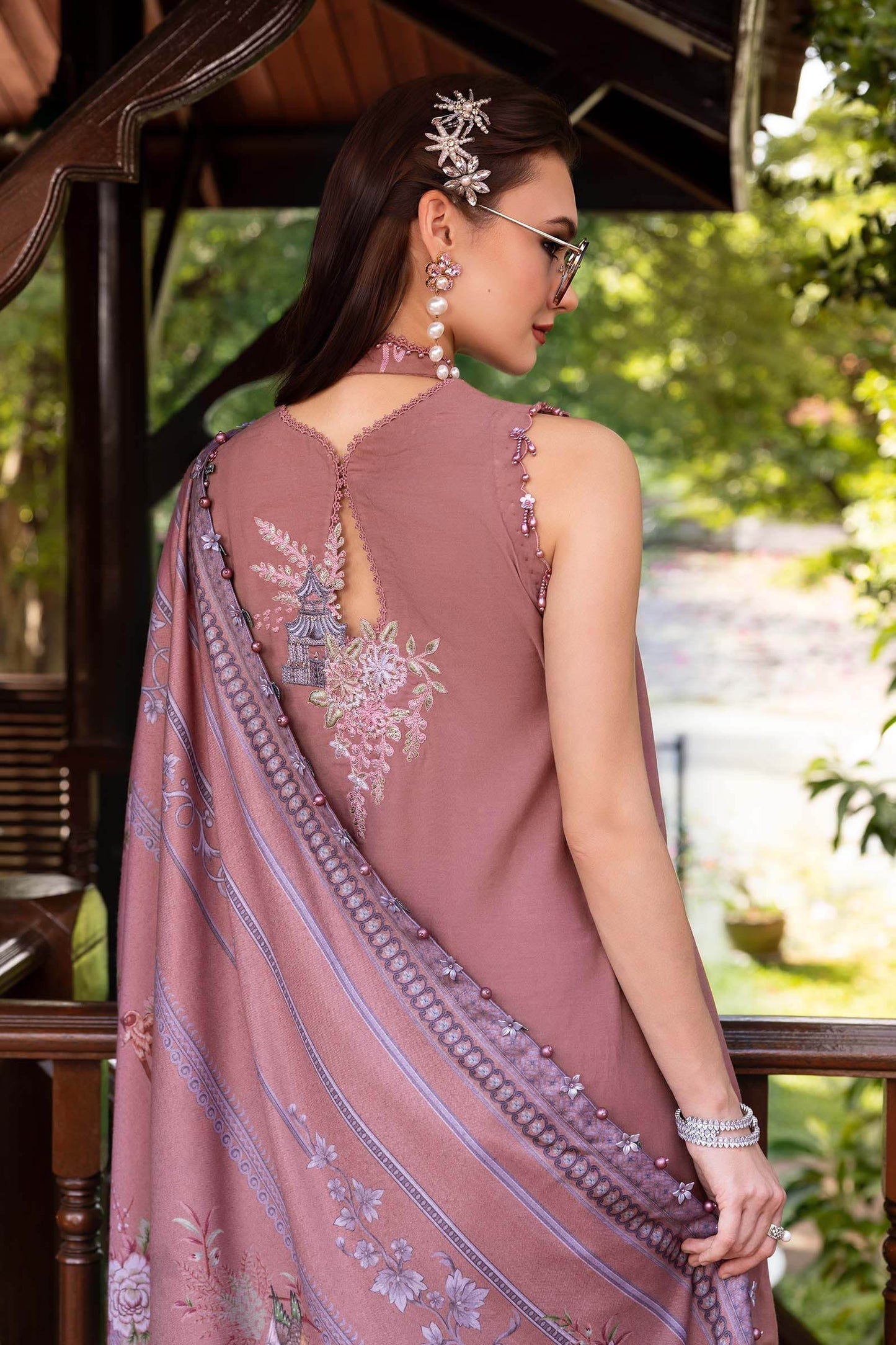 MARIA B Mprints 2025 | Winter Collection | MPT-2801-A