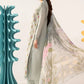 3 Piece Embroidered Lawn Suit - MPS-3001-B-Small