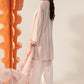 3 Piece Embroidered Jacquard Suit - MPS-3002-A-Small