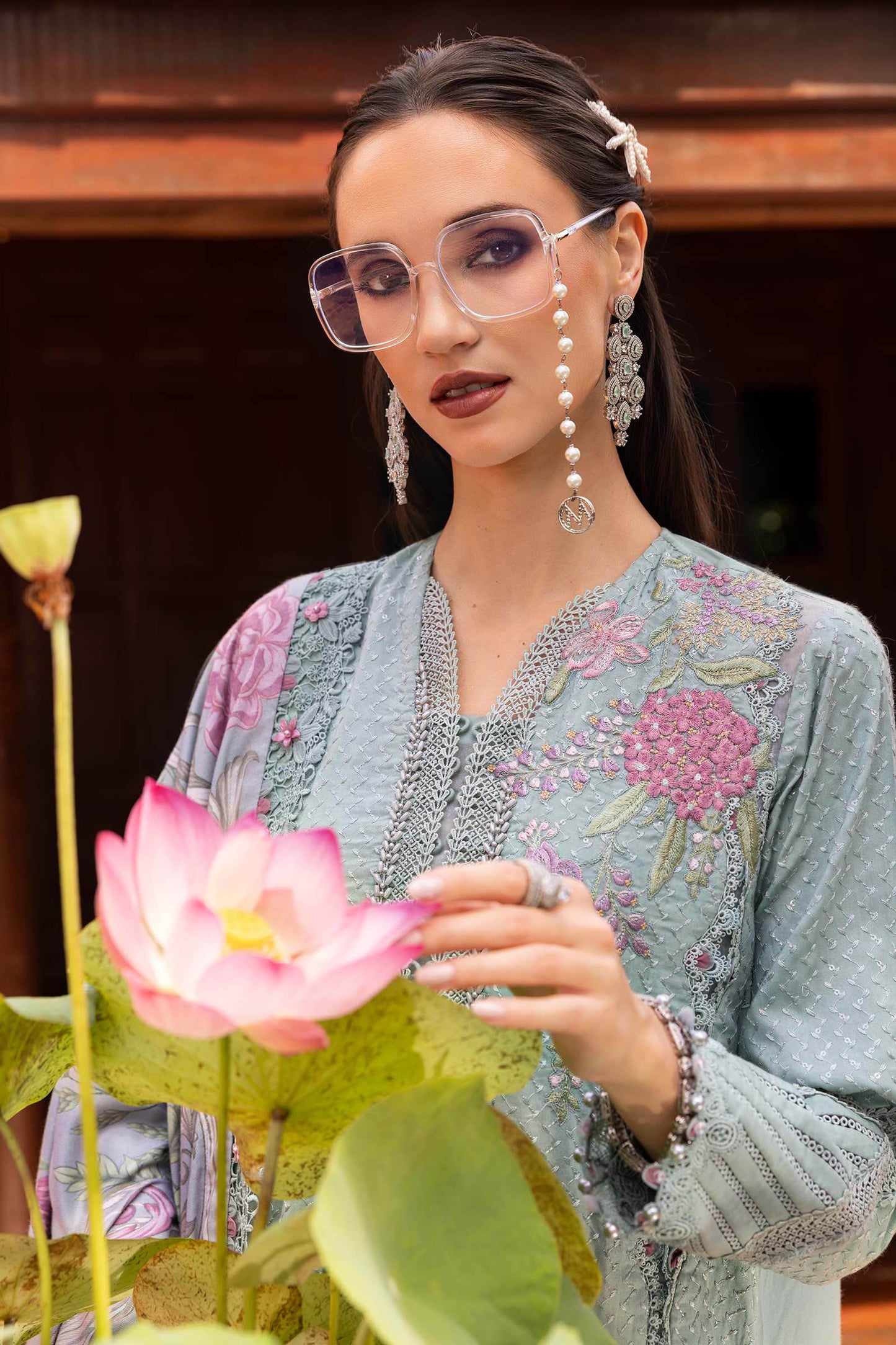 MARIA B Mprints 2025 | Winter Collection | MPT-2802-A
