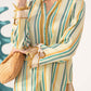 3 Piece Embroidered Jacquard Suit - MPS-3002-B-Small