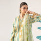 3 Piece Embroidered Jacquard Suit - MPS-3002-B-Small