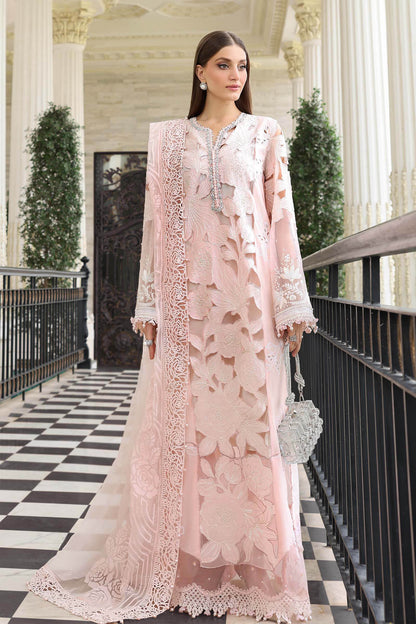 Maria. B. 3 Piece Unstitched Embroidered Lawn Suit