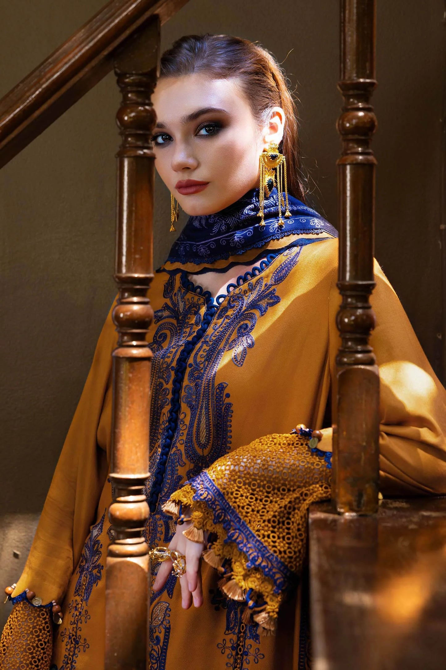 MARIA B Mprints 2025 | Winter Collection | MPT-2803-A