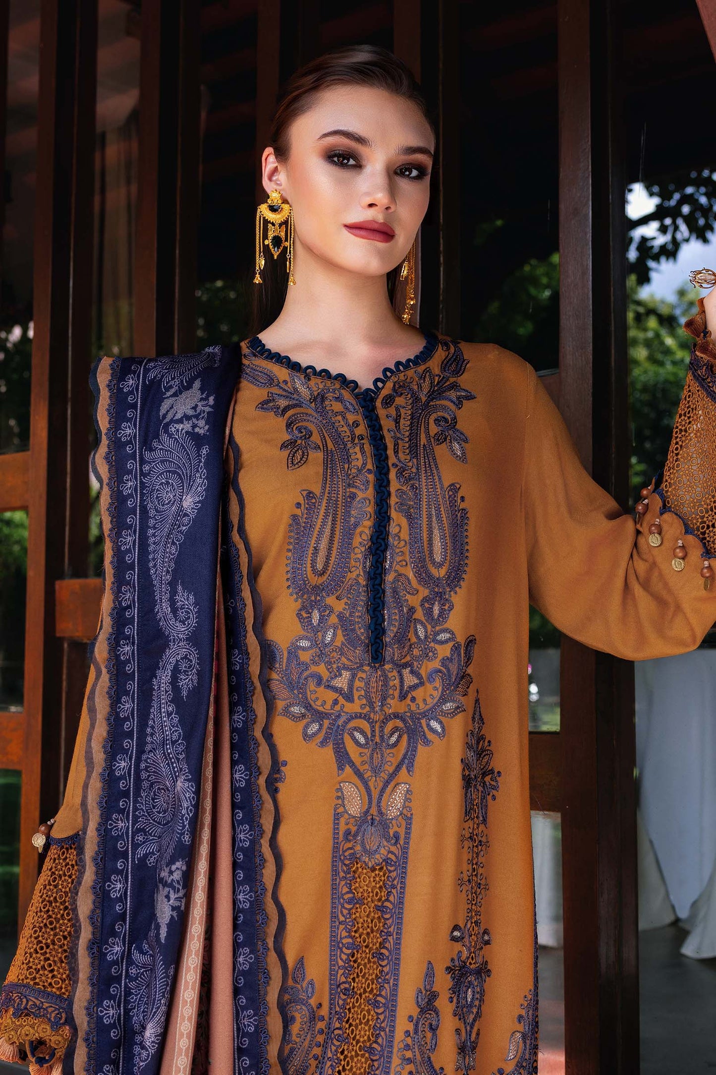 MARIA B Mprints 2025 | Winter Collection | MPT-2803-A