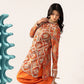 3 Piece Embroidered Lawn Suit - MPS-3003-A-Small