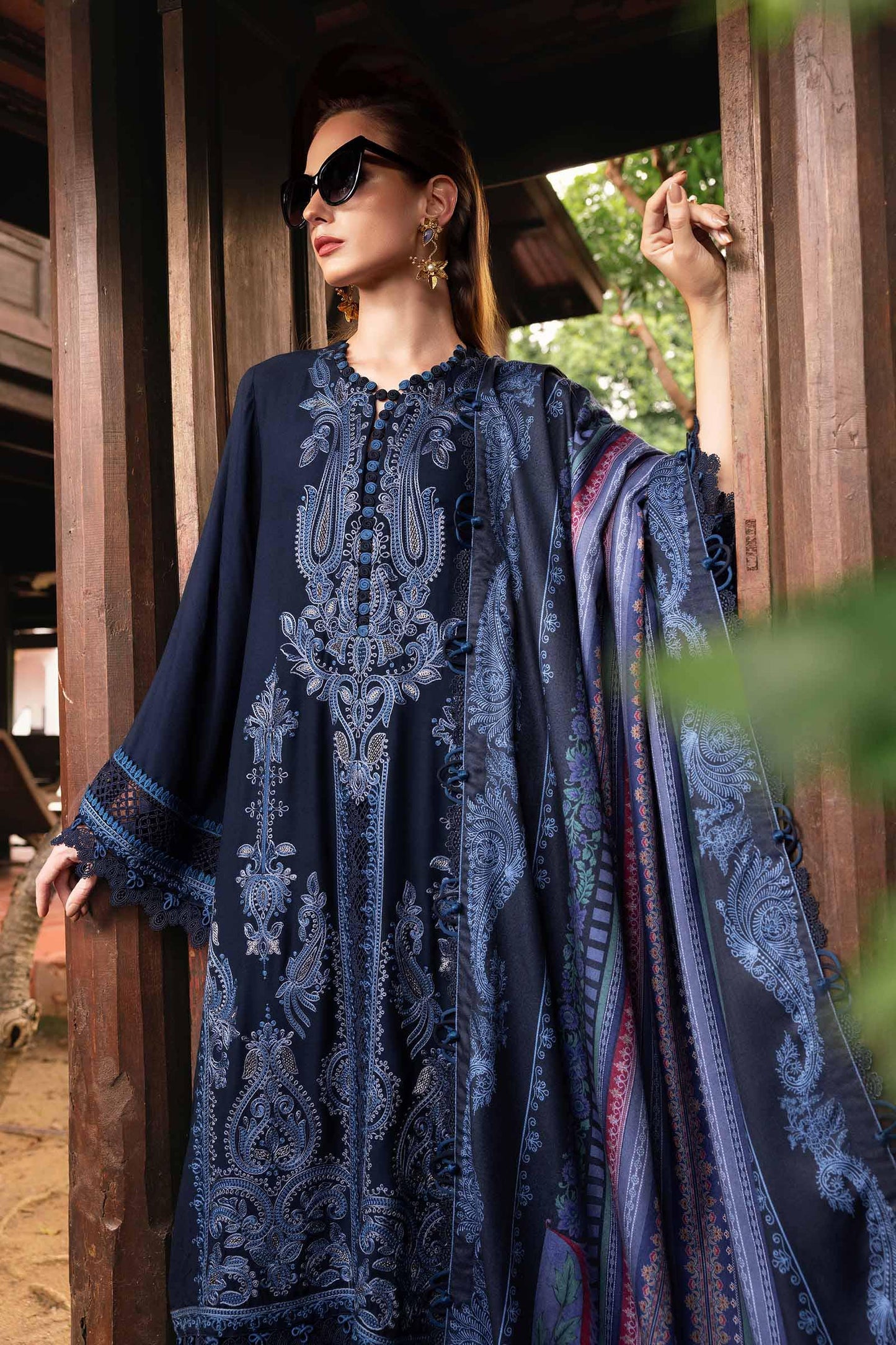 MARIA B Mprints 2025 | Winter Collection | MPT-2803-B