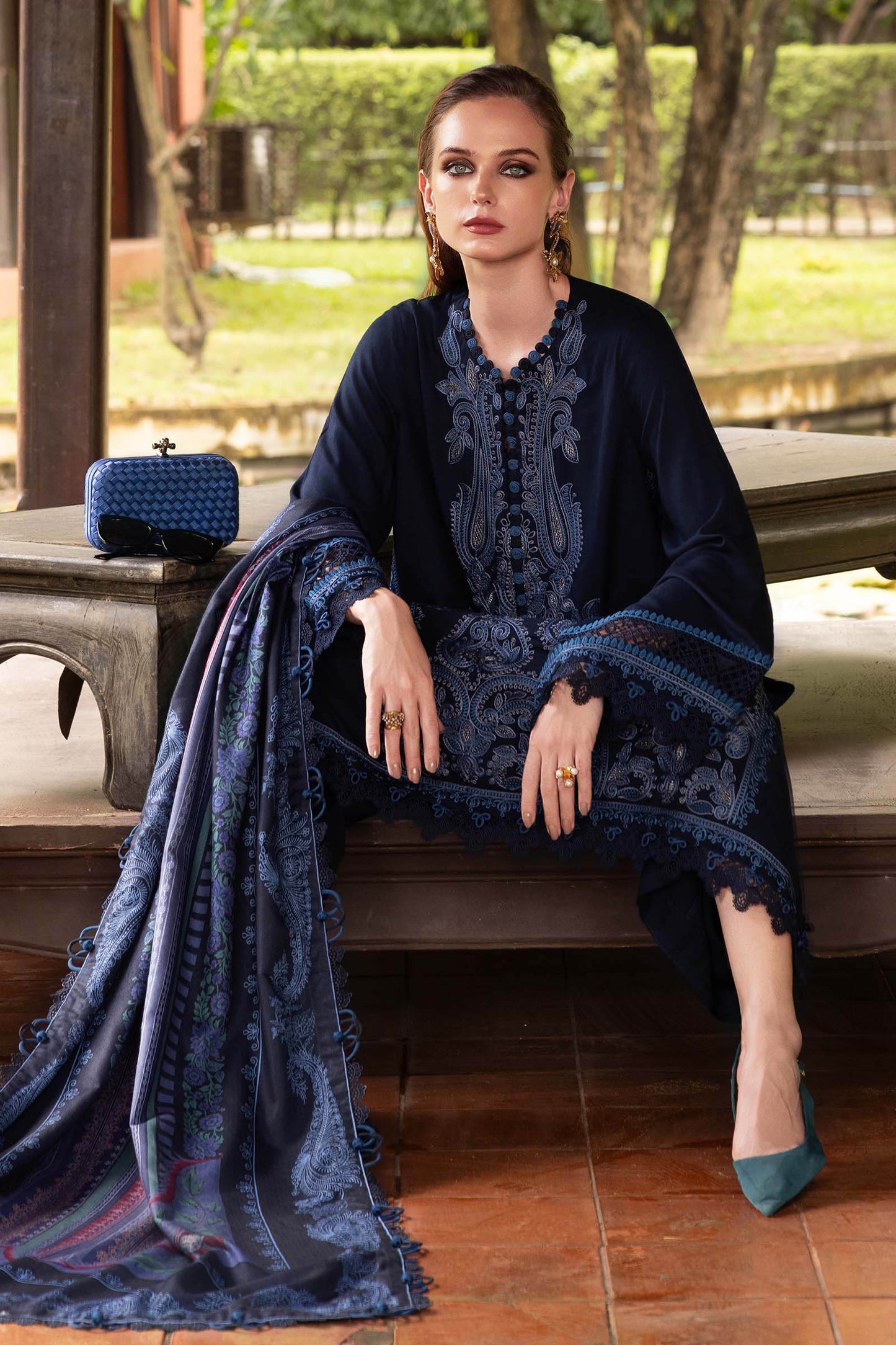 MARIA B Mprints 2025 | Winter Collection | MPT-2803-B