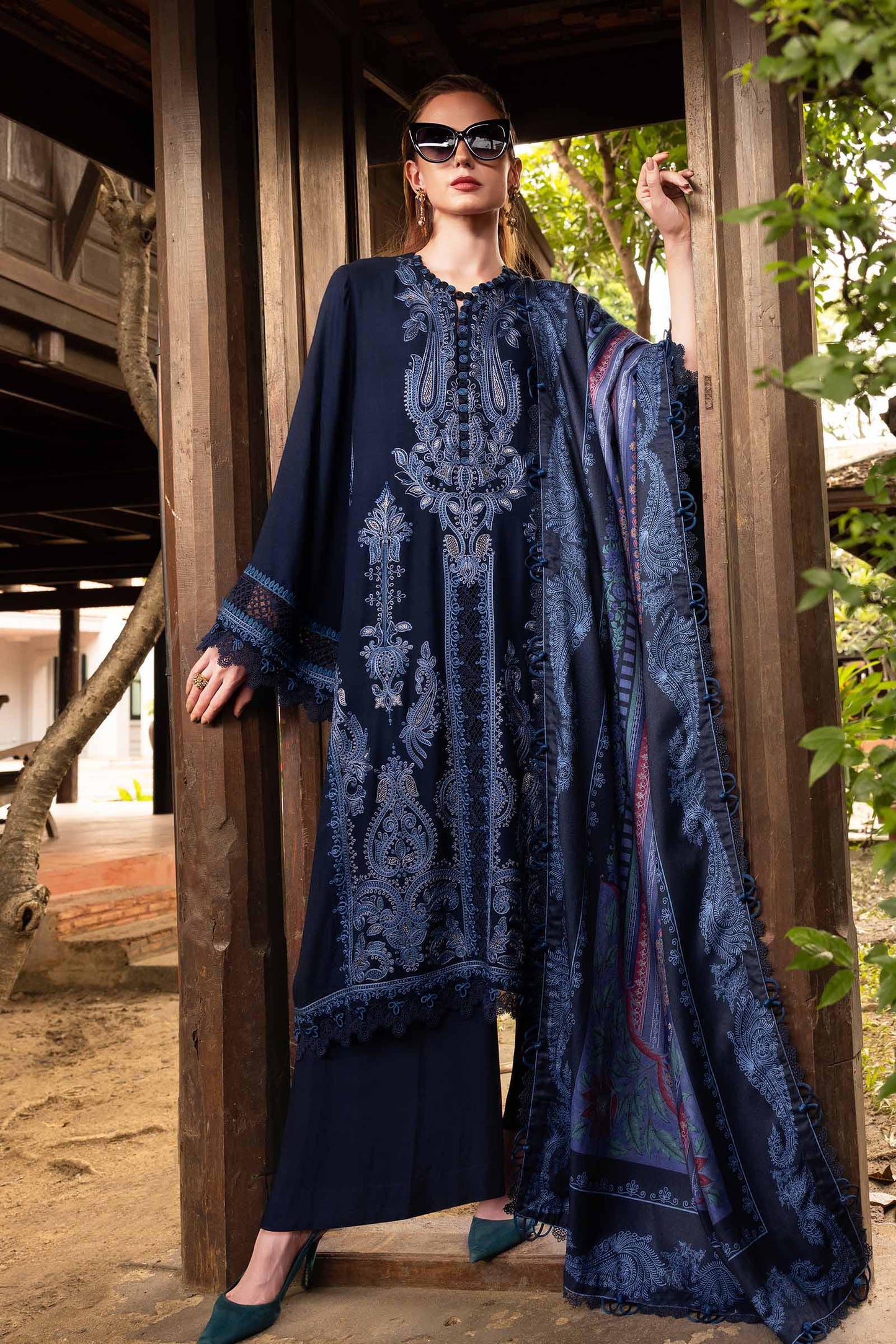 MARIA B Mprints 2025 | Winter Collection | MPT-2803-B